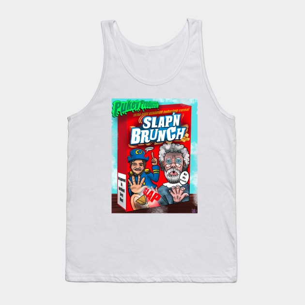 Pukey products  33 "Slap'n Brunch"! Tank Top by Popoffthepage